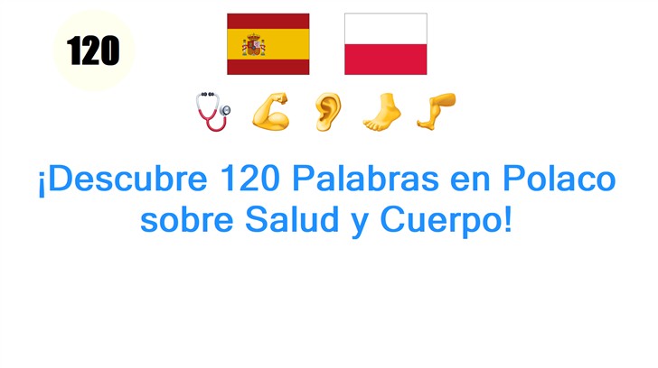 ¡Descubre 120 Palabras en Polaco sobre Salud y Cuerpo!